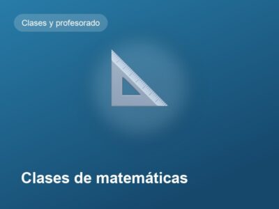 Clases particulares de matemáticas